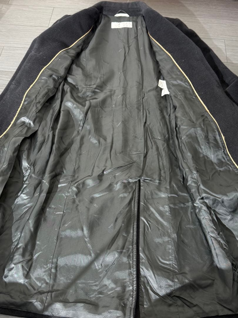MAX MARA マックスマーラ ウールチェスターコート 40