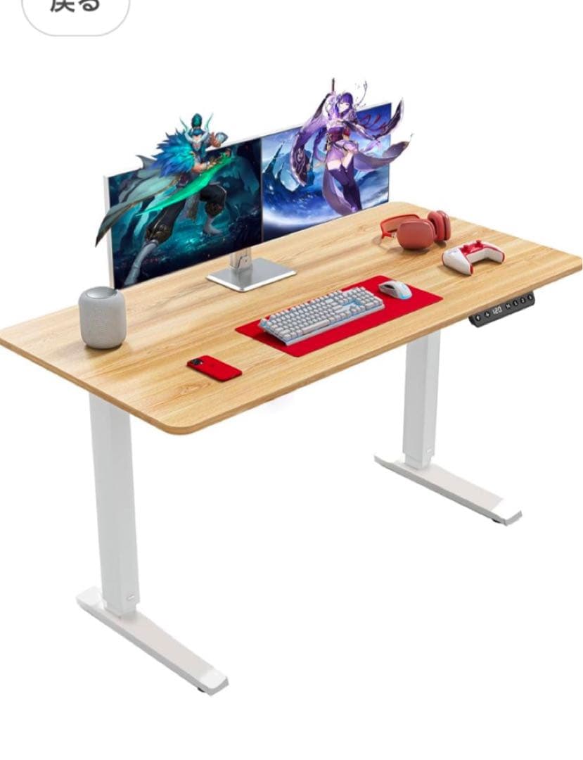 【最終お値下げ】LSTLIFE 電動 昇降デスク　スタンディングデスク