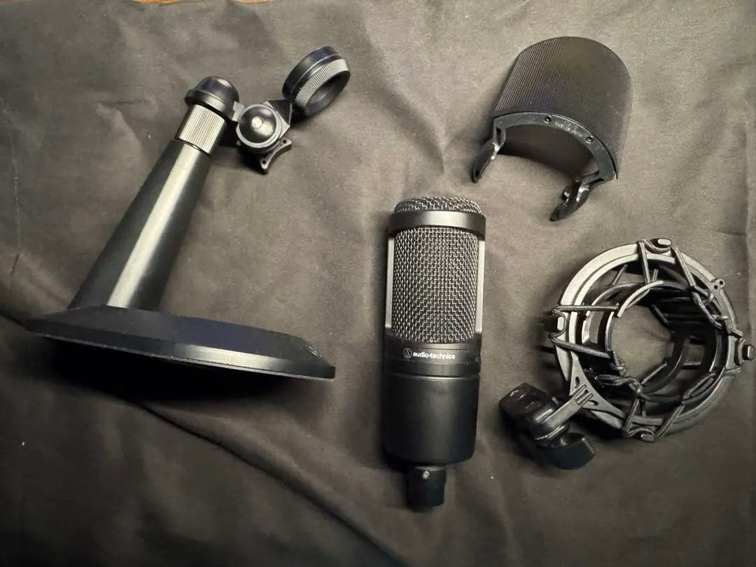 audio technica AT2020 +アクセサリー類