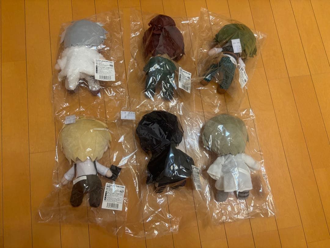 CLOCK ZERO gift ぬいぐるみ CZ 6体セット