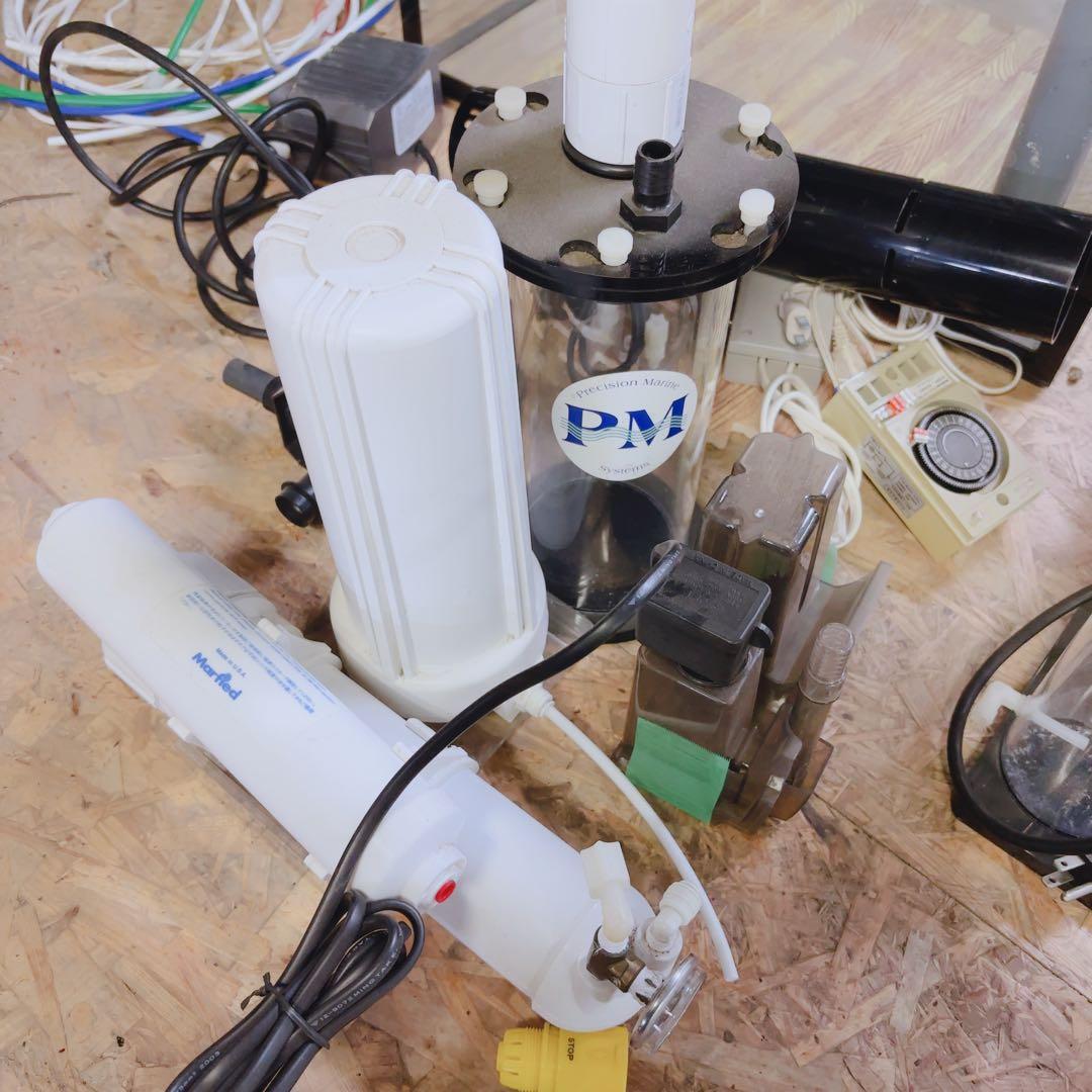 海水魚・サンゴ飼育向け RO浄水システム一式 PM Precision 現状品