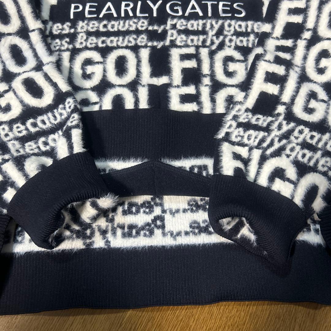 ★PEARLY GATES GOＬF柄ジャガードニットセットアップ　【2】