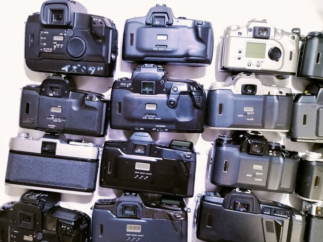 [ジャンク]フィルムカメラ、レンズ他有 まとめ売り 36個 メーカー様々