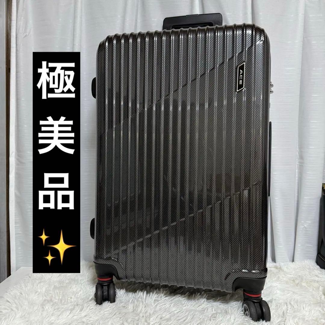 ⭐️極美品⭐️　ACE　クレスタ　スーツケース　拡張機能有　06317　4輪