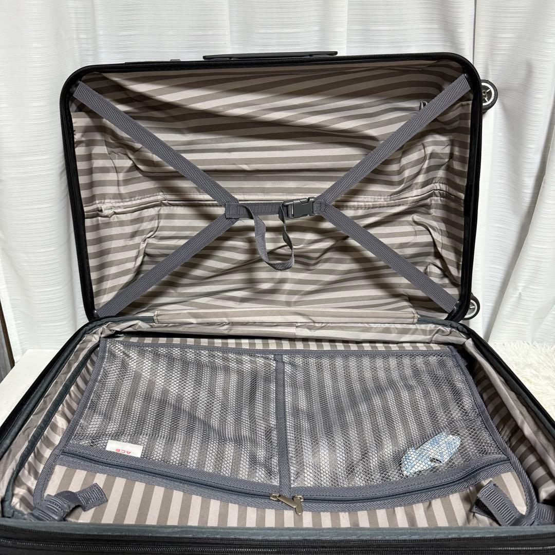 ⭐️極美品⭐️　ACE　クレスタ　スーツケース　拡張機能有　06317　4輪