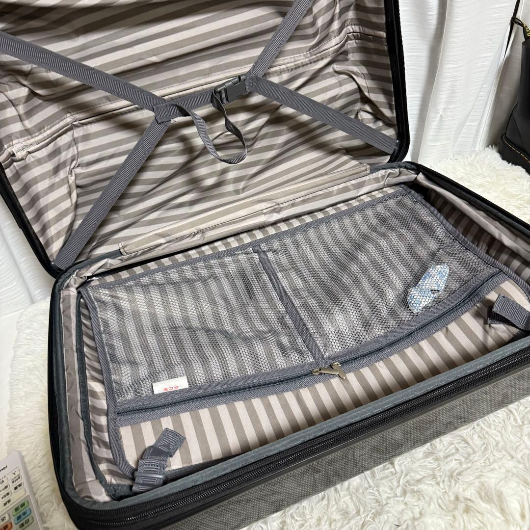 ⭐️極美品⭐️　ACE　クレスタ　スーツケース　拡張機能有　06317　4輪