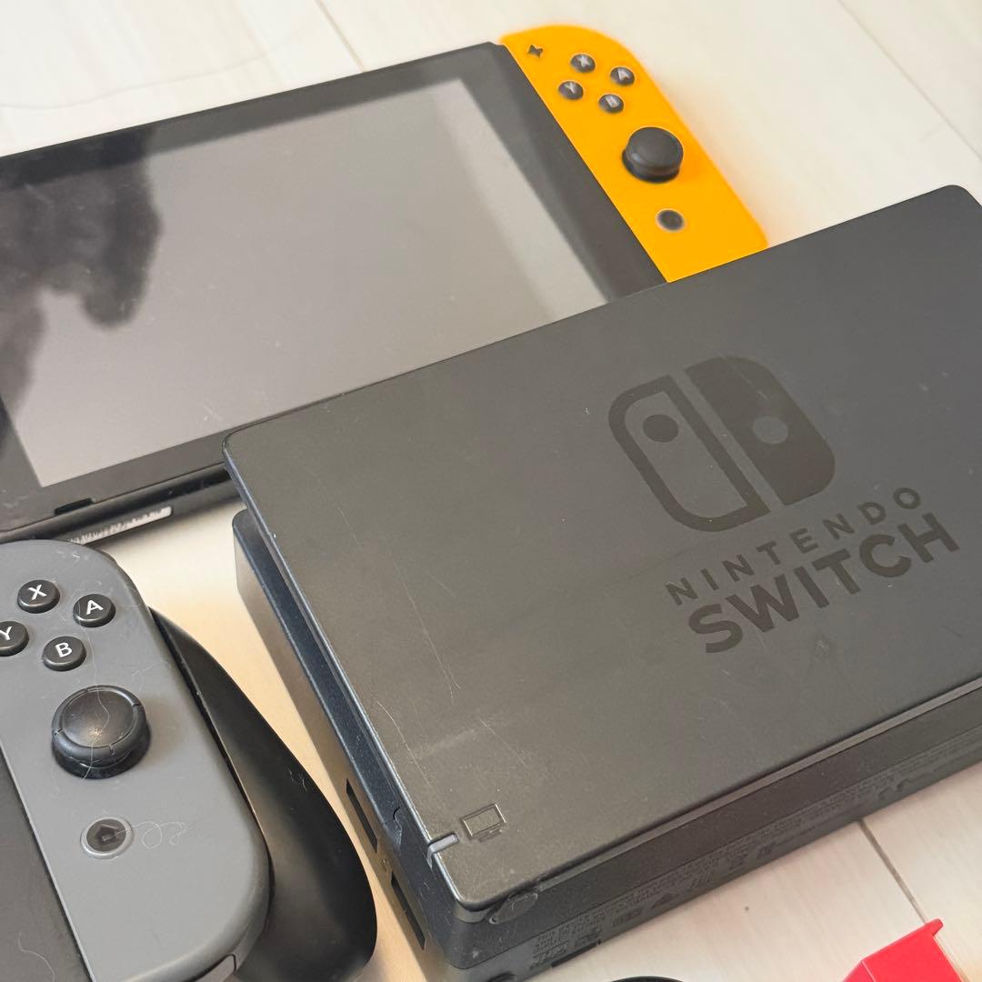 Nintendo Switch グレー 本体 ジョイコン付き