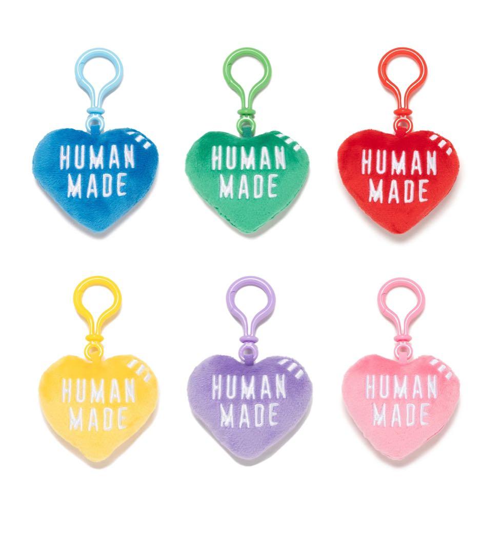 HUMAN MADE Stuffed Heart Key Charm 6セット