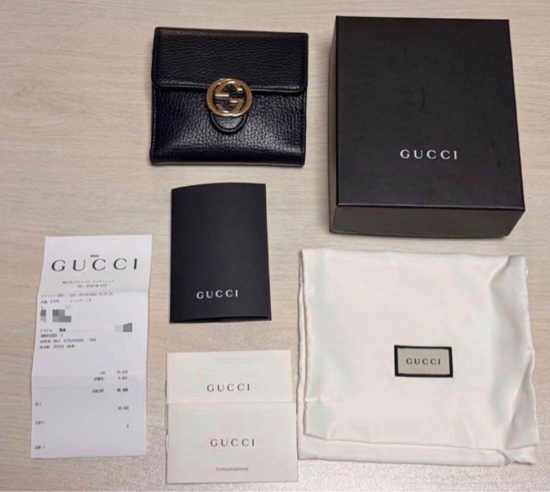 ✨ゲリラ値引き中✨GUCCI グッチ レディース 二つ折り財布