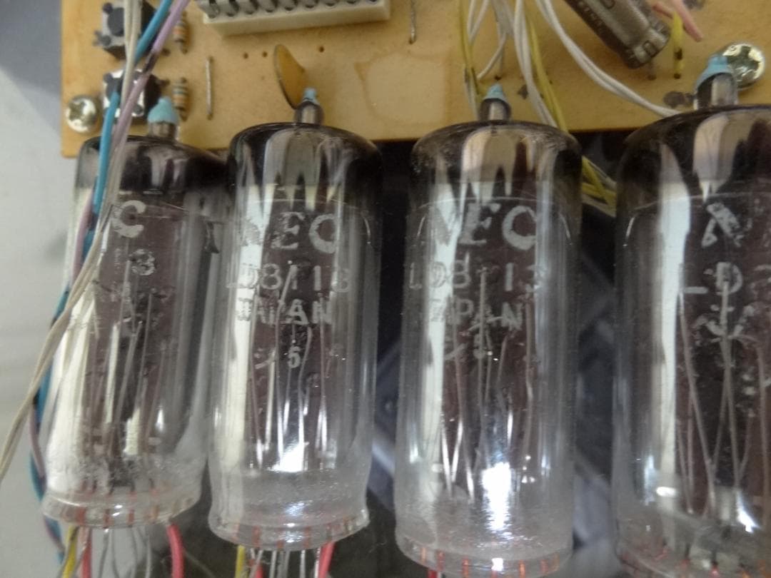 NEC VFD LD8113 x6本　時計