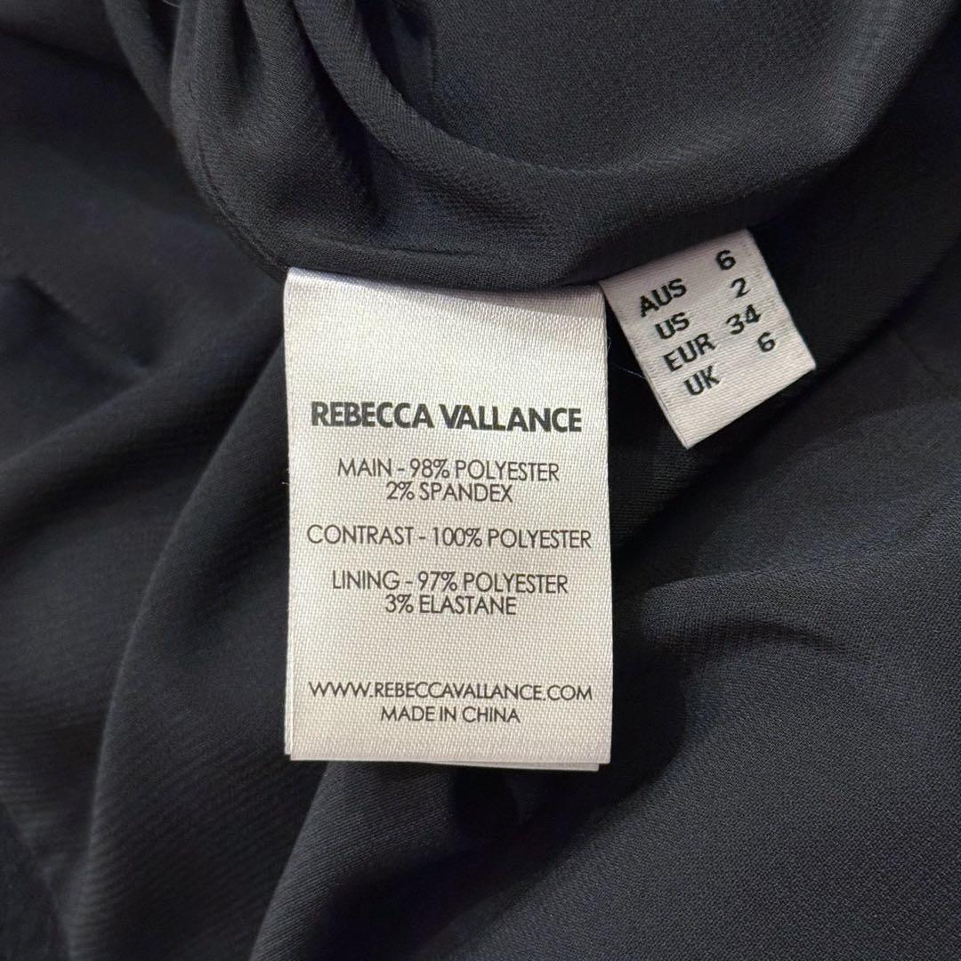 【ろく様】REBECCA VALLANCE カットアウトブラックドレス