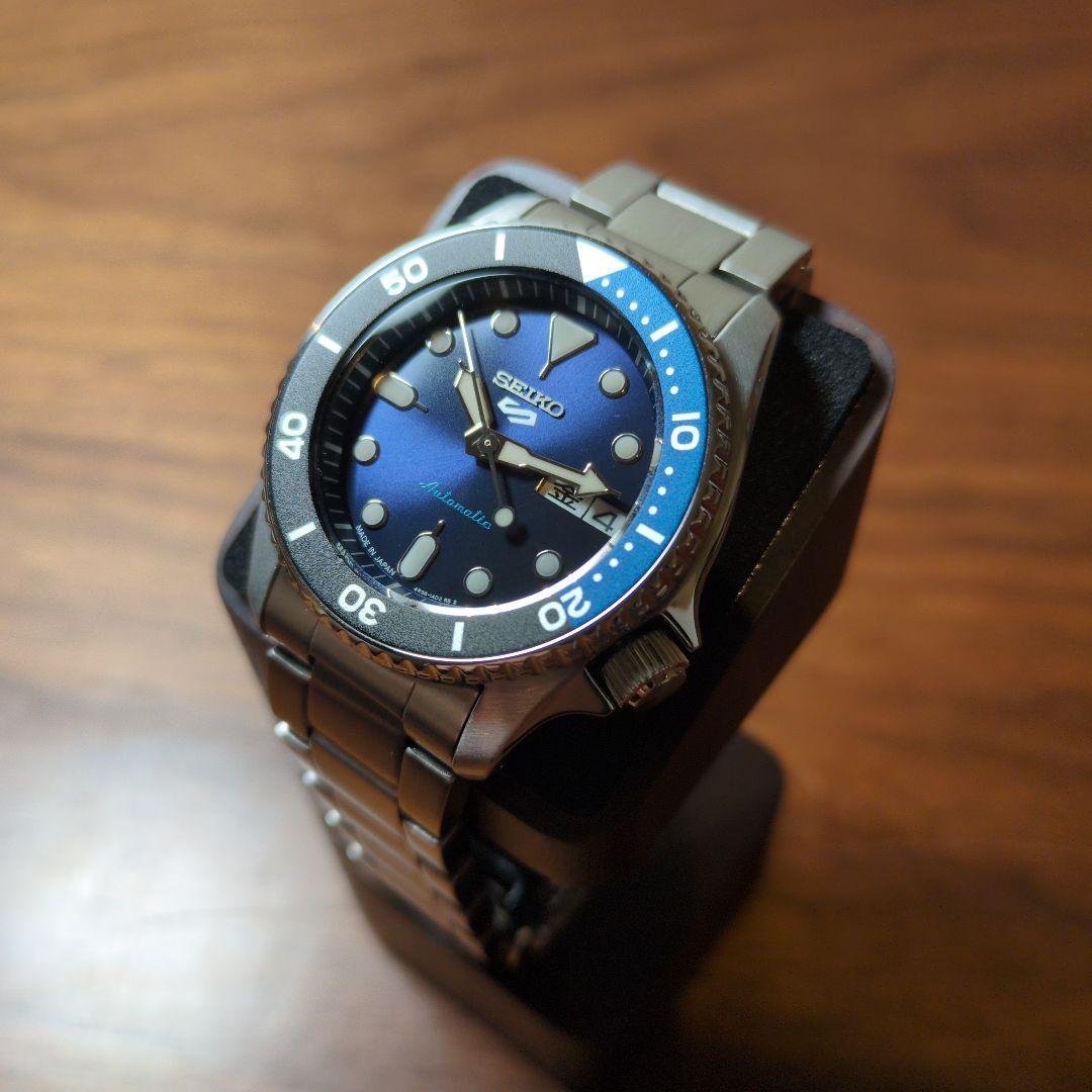 SEIKO 5スポーツ SBSA247 ネイビー 　SHIPS別注