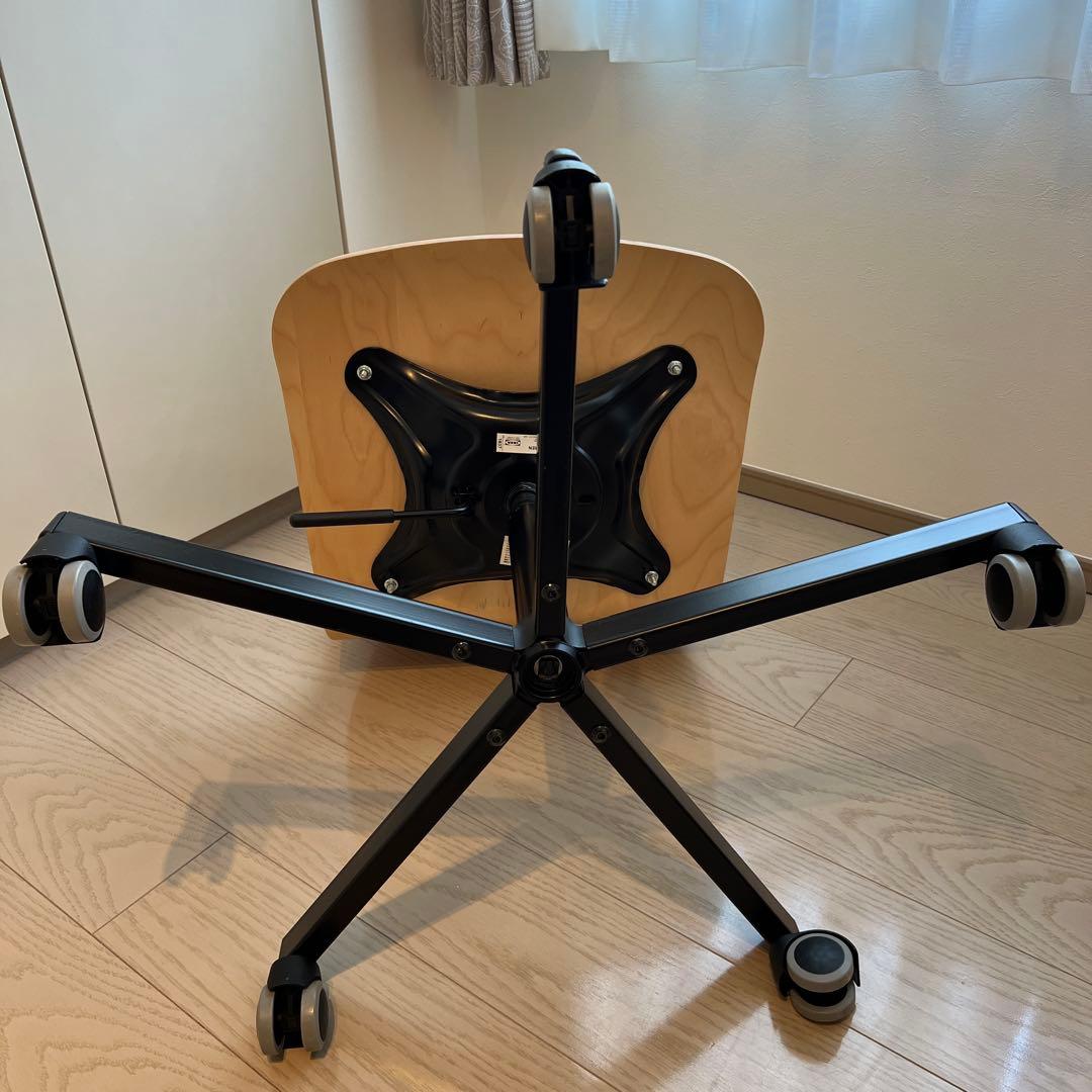 [最終価格]IKEAデスクチェアとサイドテーブル3点セット美品