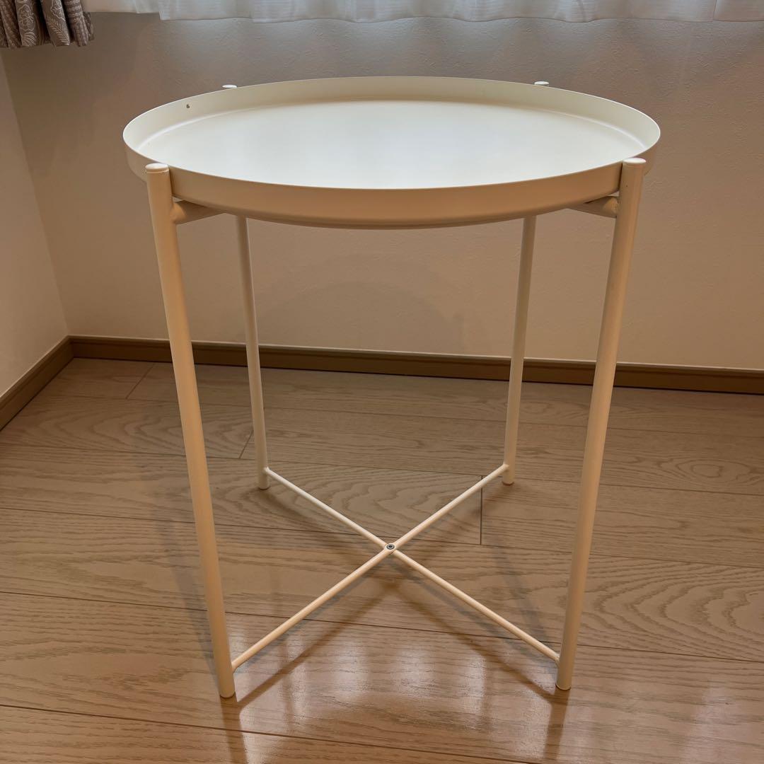 [最終価格]IKEAデスクチェアとサイドテーブル3点セット美品