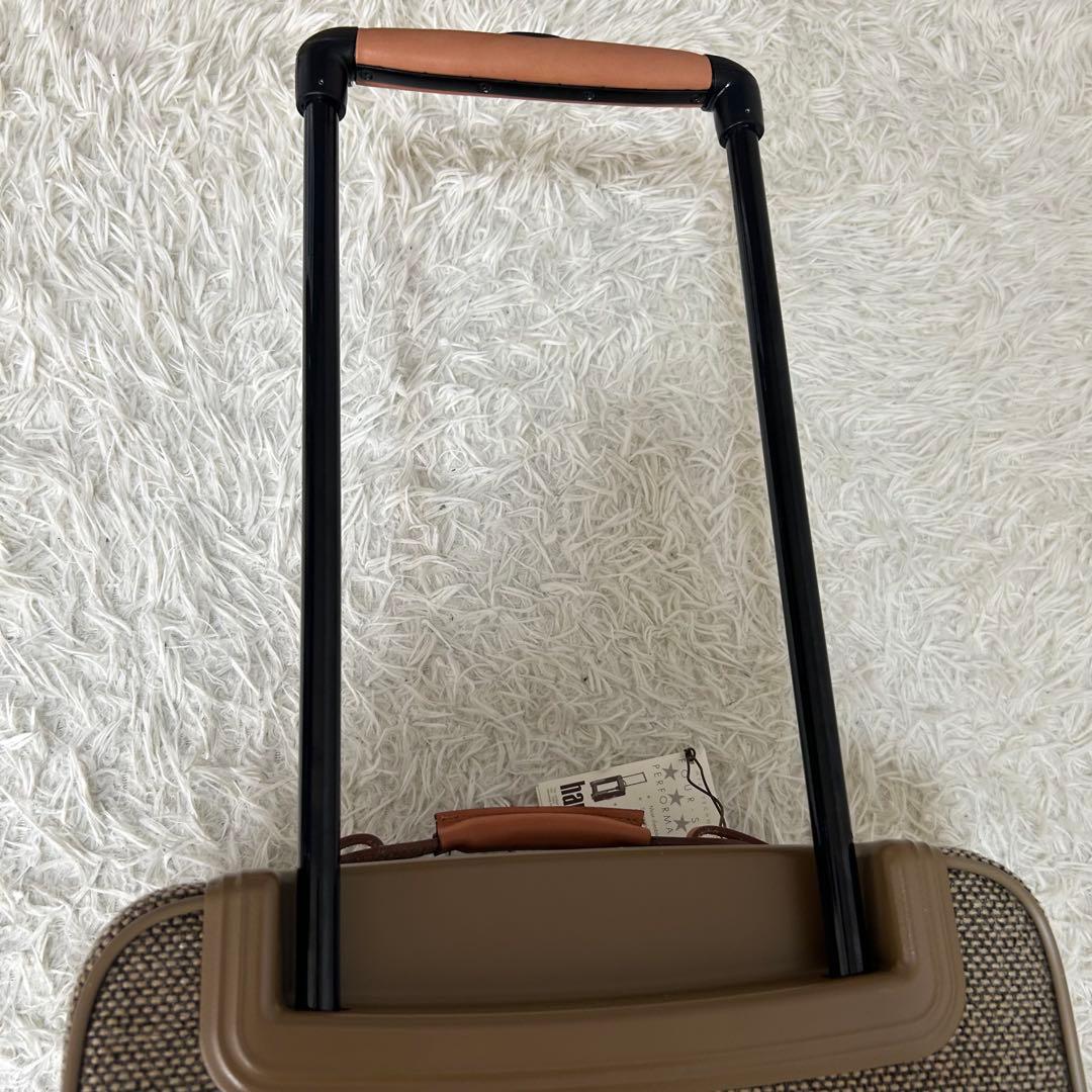 タグ付き✨ hartmann ツイード×レザー トラベルキャリーケース トロリー