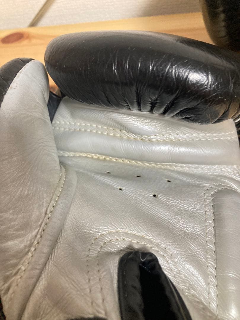 ☆ 超激レア！！ TWINS 8oz キック ボクシング グローブ 本革レザー