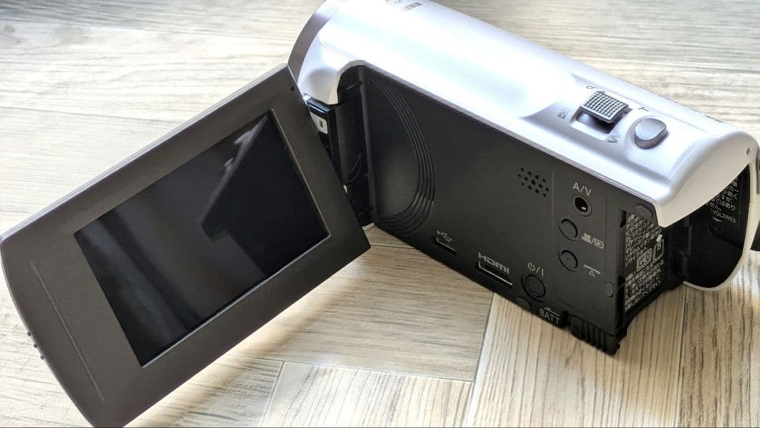 Panasonic HC-V480M ビデオカメラ 本体と付属品★SDカード付き