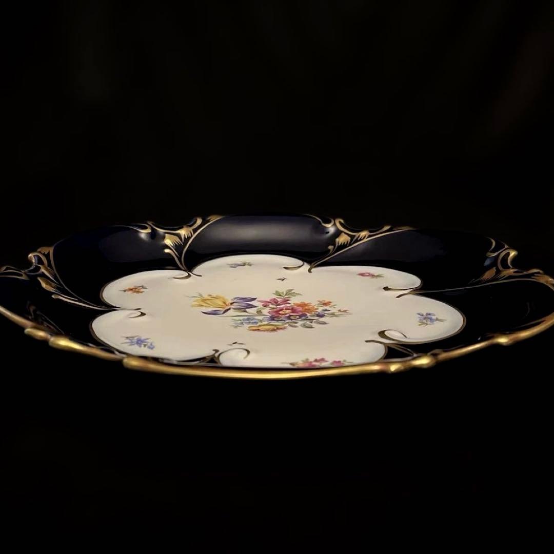 [希少]ヘンネベルク　キャビネットプレート　東ドイツ時代　アンティーク