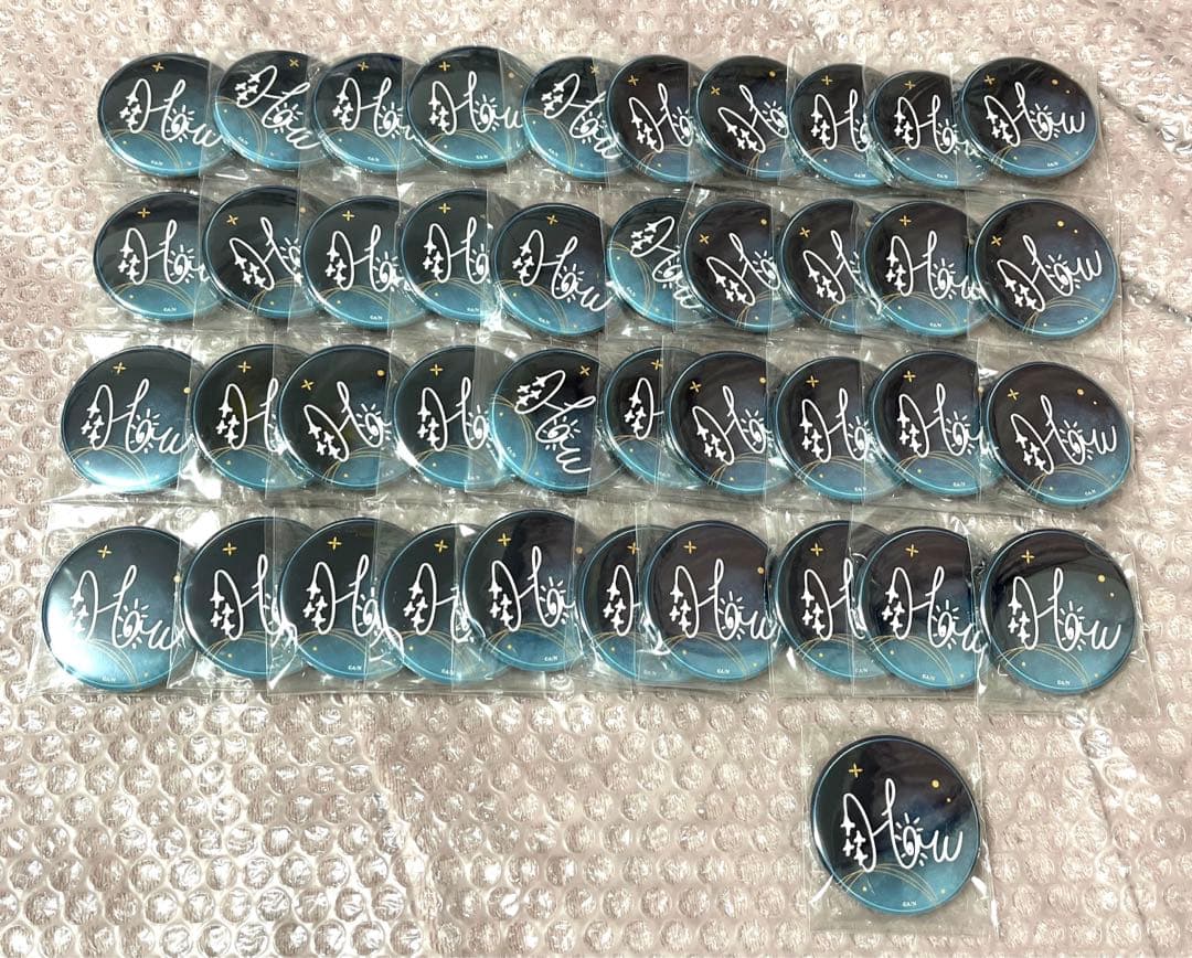 にじさんじ 甲斐田晴　誕生日グッズ サイン缶バッジ