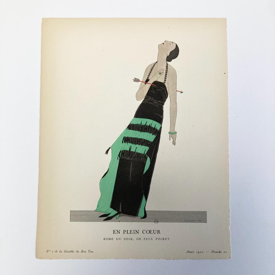 A.E.マルティ☆ファッションプレート☆EN PLEIN COEUR