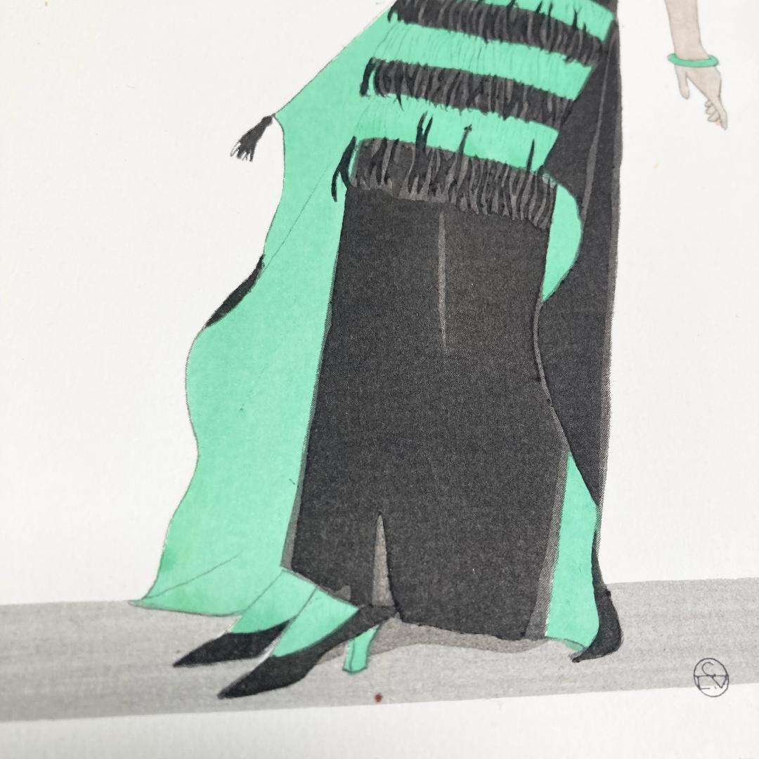 A.E.マルティ☆ファッションプレート☆EN PLEIN COEUR