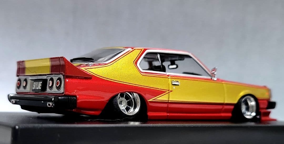 1/43　スカイライン改　ジャパン　ハヤシストリート　アルミ製　深リム　DISM