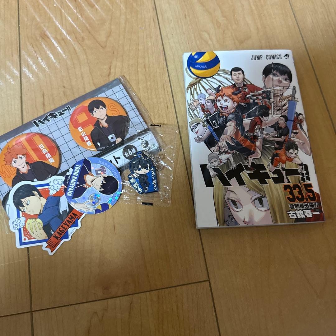 ハイキュー‼︎　マンガ　全巻　33.5巻付き
