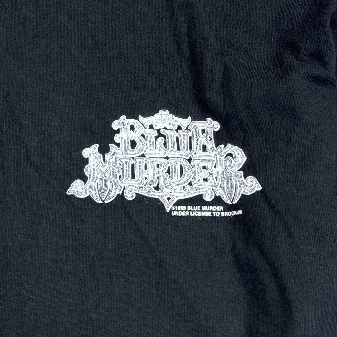希少 90s BLUE MURDER ヴィンテージ バンド ロングTシャツ L