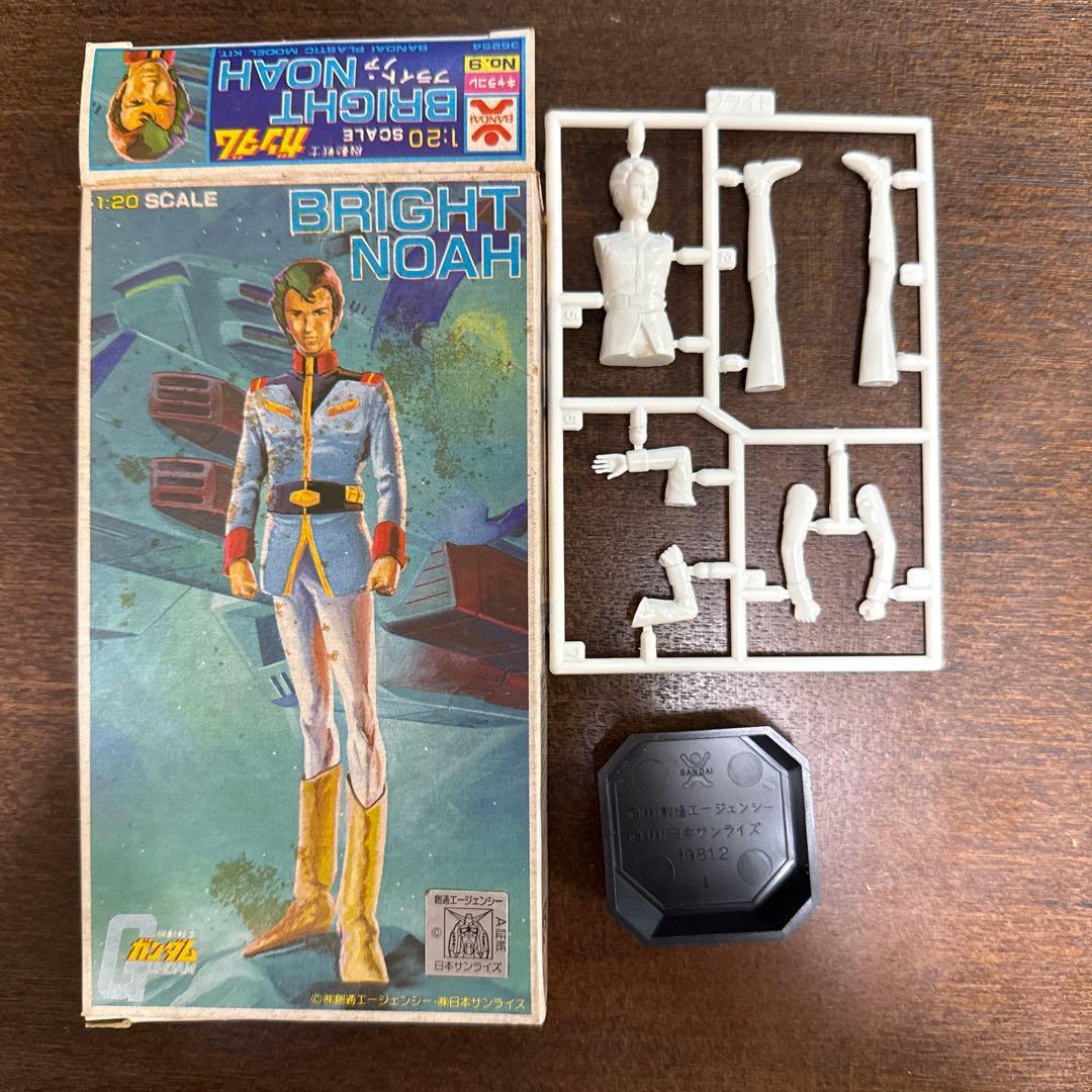 【ガンダム1/20 キャラ6体セット 未組立 旧キット】