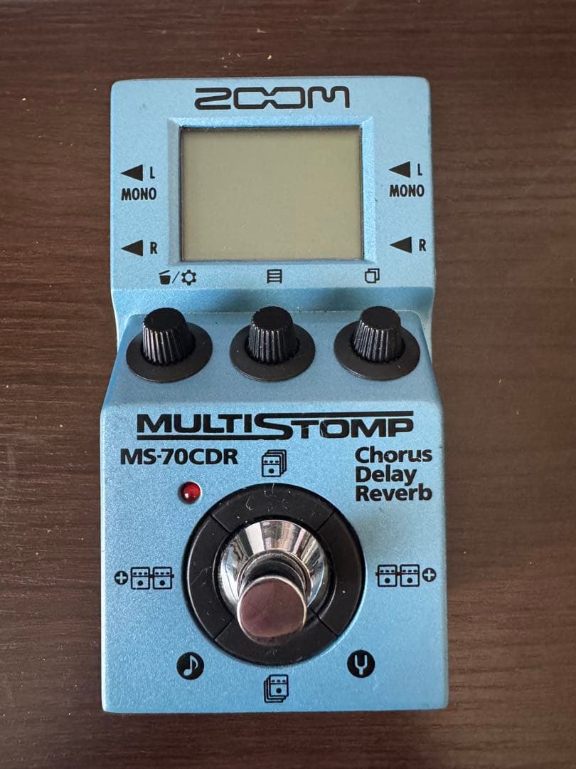 ZOOM MS-70cdr マルチストンプ 空間系　マルチエフェクター