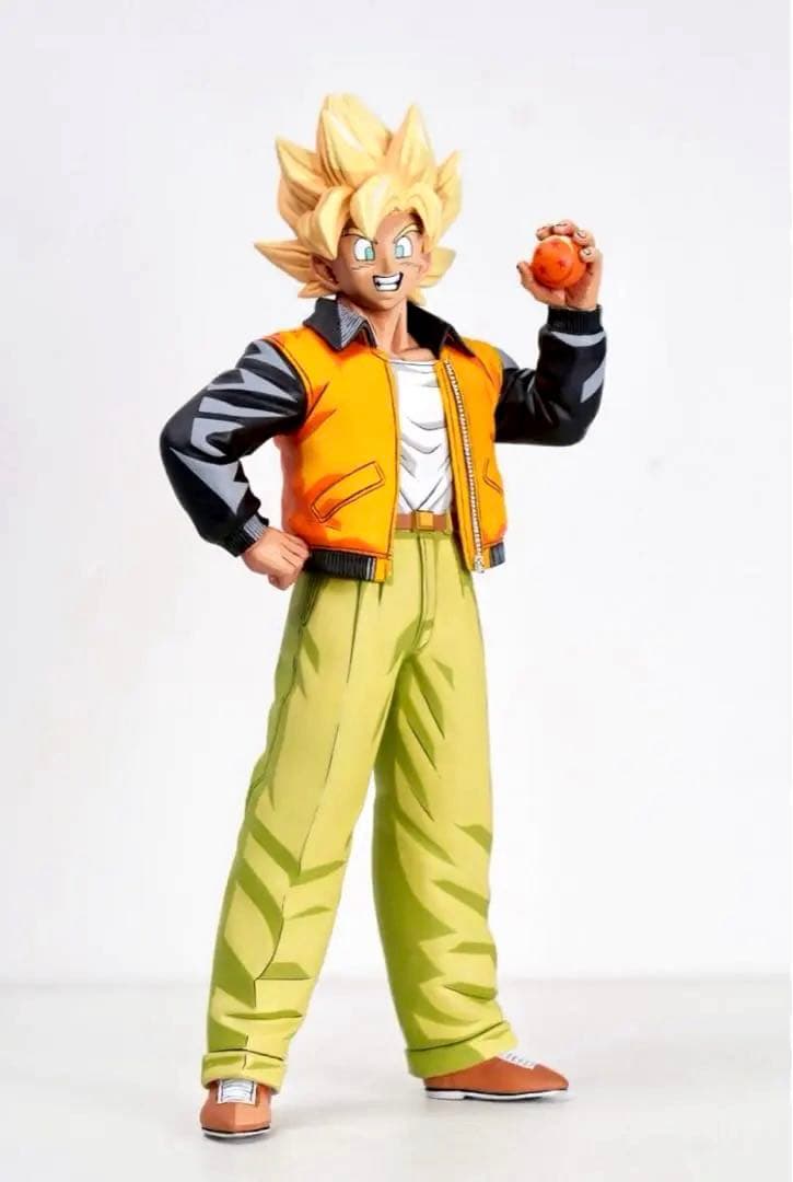 リペイント　二次元彩色　ドラゴンボール　悟空の日　カカコレ　超サイヤ人　孫悟空