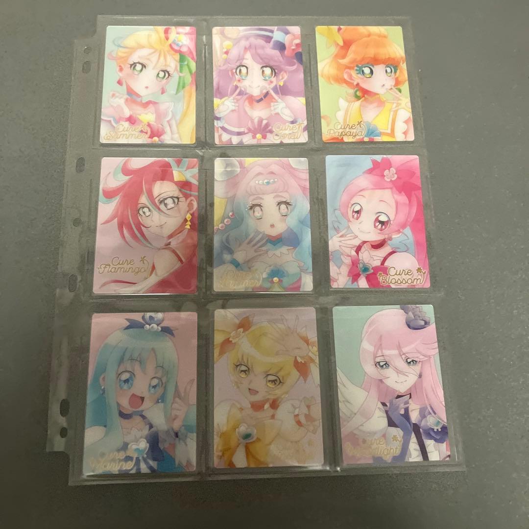 プリキュアウエハース3〜10弾コンプ＋1,2弾少し