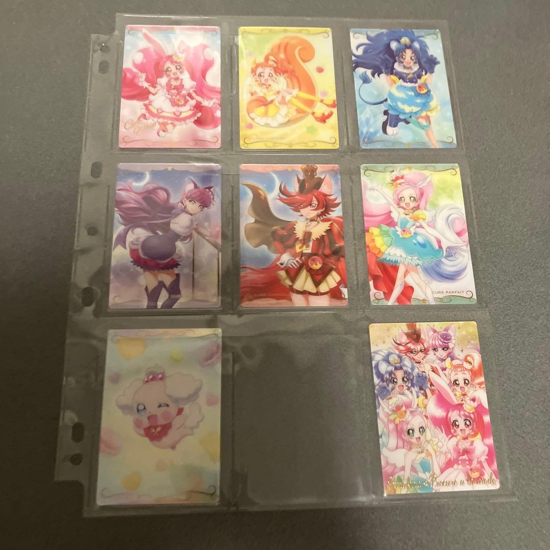 プリキュアウエハース3〜10弾コンプ＋1,2弾少し