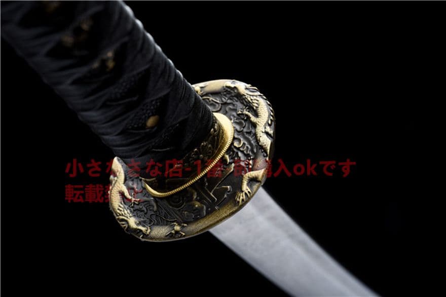 武具　刀装具　日本刀　模造刀　 肋差   短刀 【御魂】 文様鋼ねじれ紋様侍刀