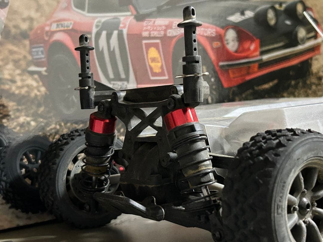 京商　1/10 ダットサン　240z ラリー　フェーザーmk-2 RTR