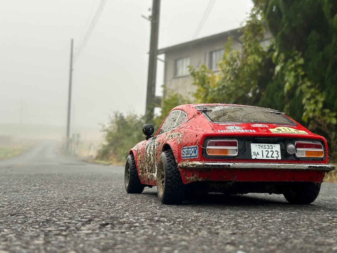 京商　1/10 ダットサン　240z ラリー　フェーザーmk-2 RTR