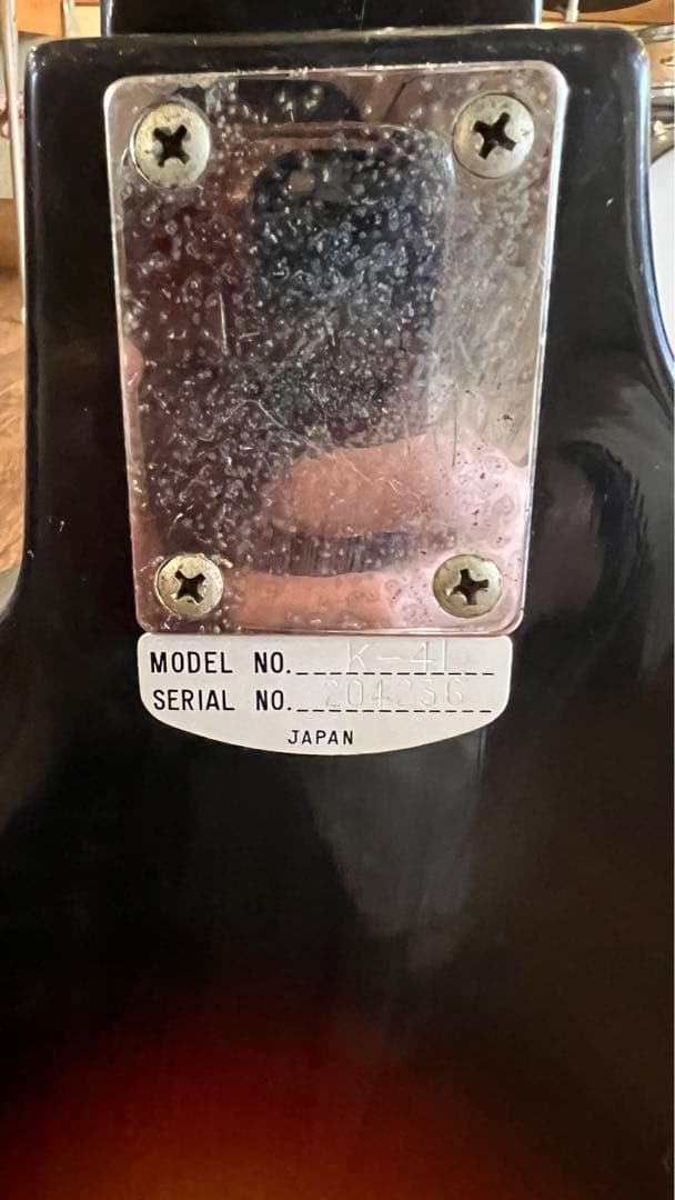 【O-153】Teisco ビザールギター K-4L