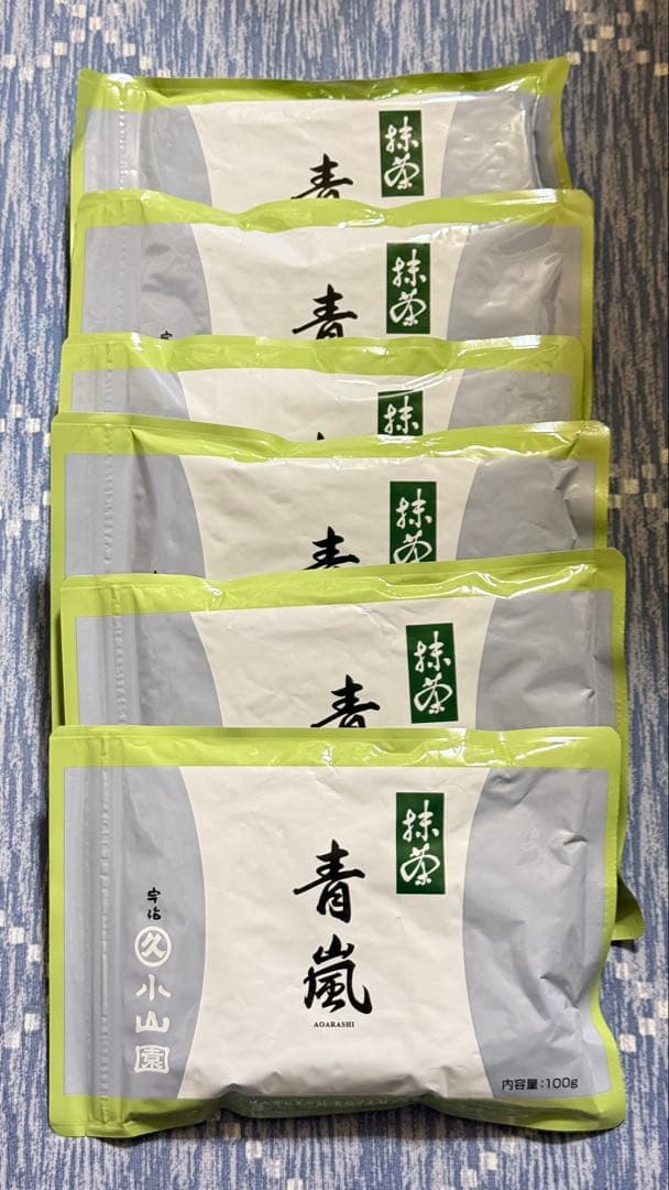 丸久小山園抹茶　青嵐あおあらし100g 6袋