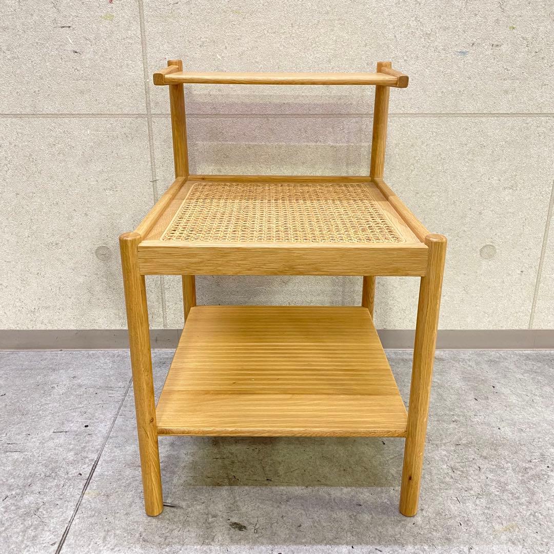 RE:CENO　リセノ　ナイトテーブル　ラタンミックス