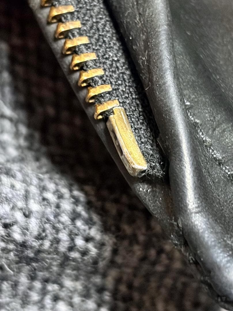 【美品／J.Lサイン入】エアロレザー ハーフベルト 38 自立 ホースハイド