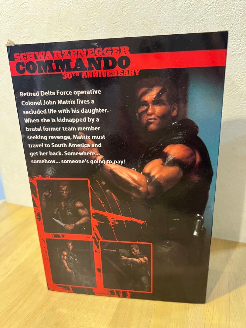 コマンドー NECA 30周年フィギュア　ジョン・メイトリックス