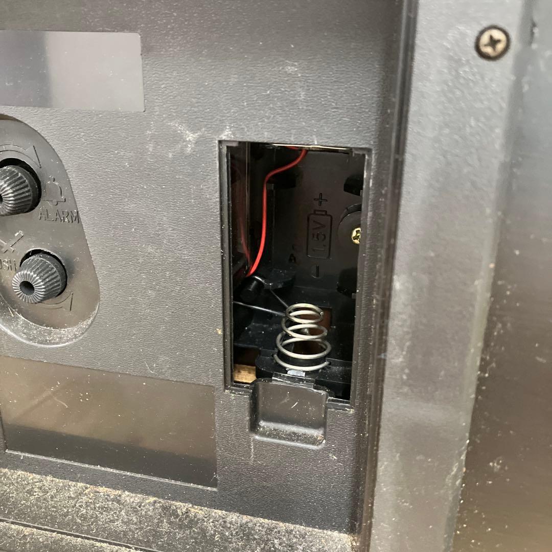 E-3 昭和レトロ シチズン 木枠 木製 置時計 目覚まし時計 置型 時計