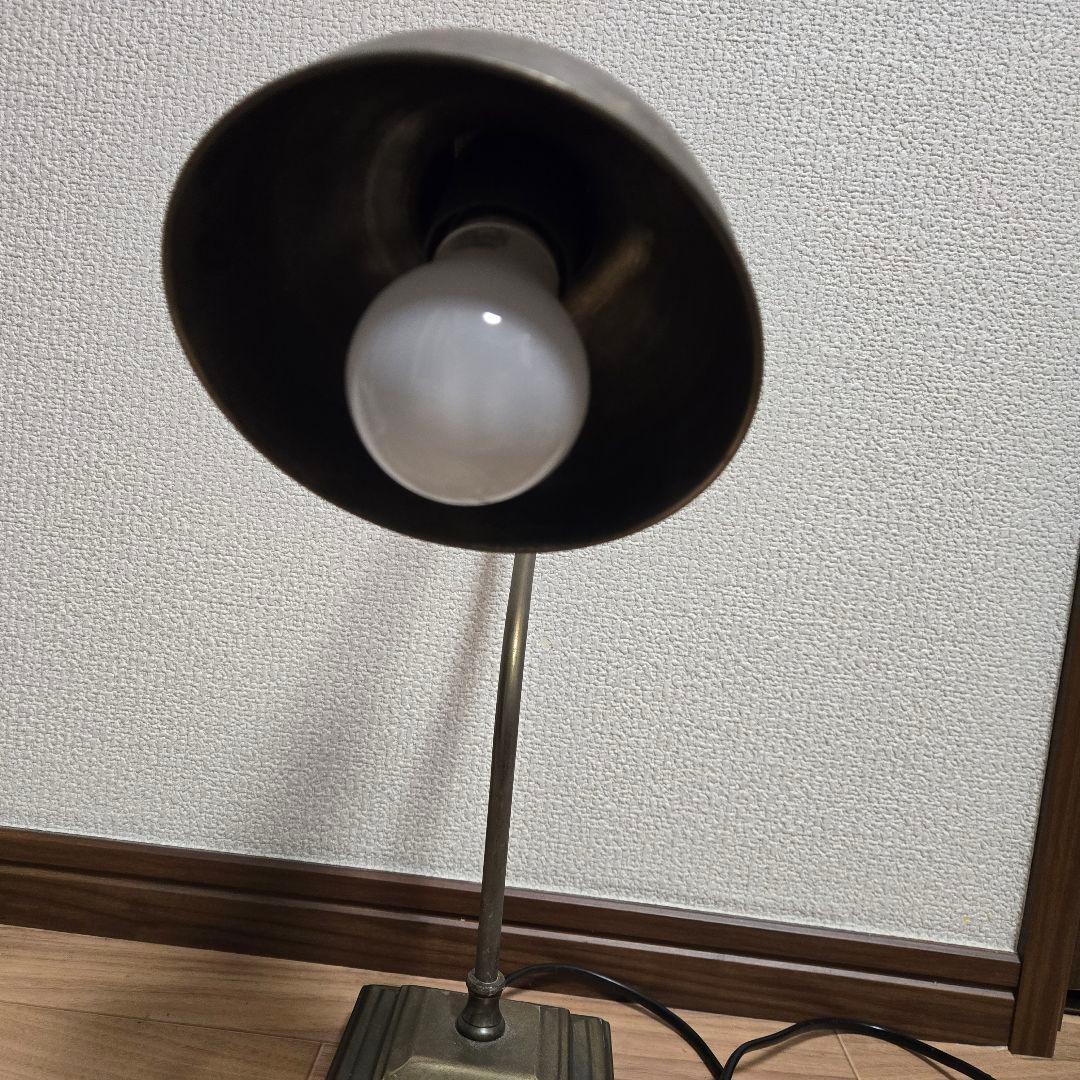 希少　フランス　アンティーク　デスクランプ　蚤の市
