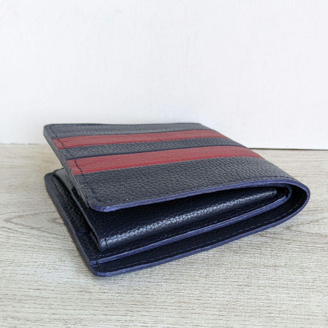 orika スクエアバック　折りお財布　革