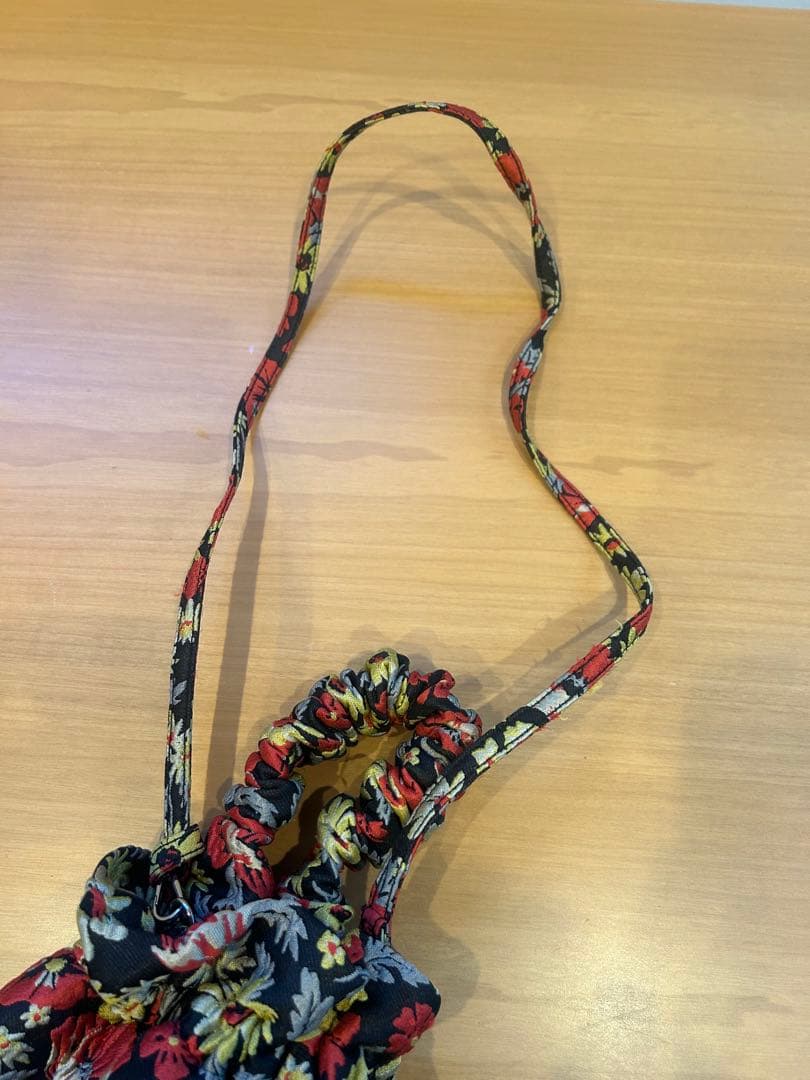 GANNI ガニー　花柄(ボタニカル)巾着バッグ