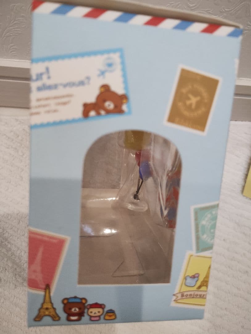 リラックマ ガラスフィギュア 3種セット キイロイトリ