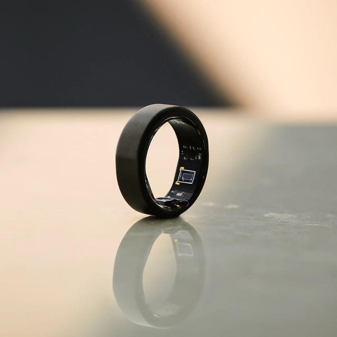 値下げ★【美品】Ouraリング ブラック 充電ケーブル付き