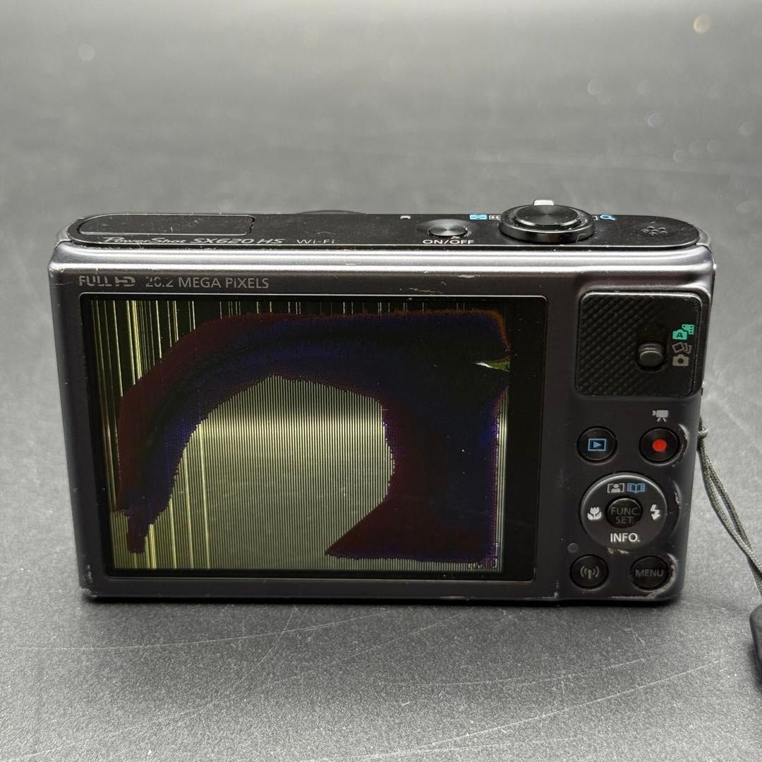 【ジャンク品】 Canon PowerShot SX620 ブラック