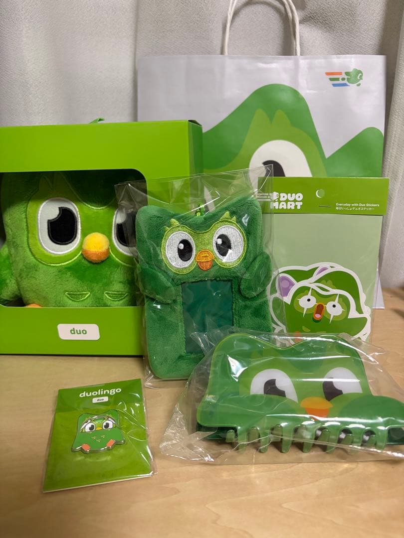 Duolingo デュオリンゴ　グッズ　5点セット