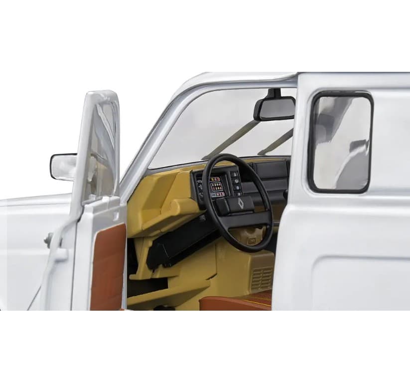 1/18 ルノー 4L F6 (ホワイト) ソリド製ダイキャスト製ミニカー